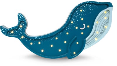 Little Lights Lampe Hval, Galaxy Teal