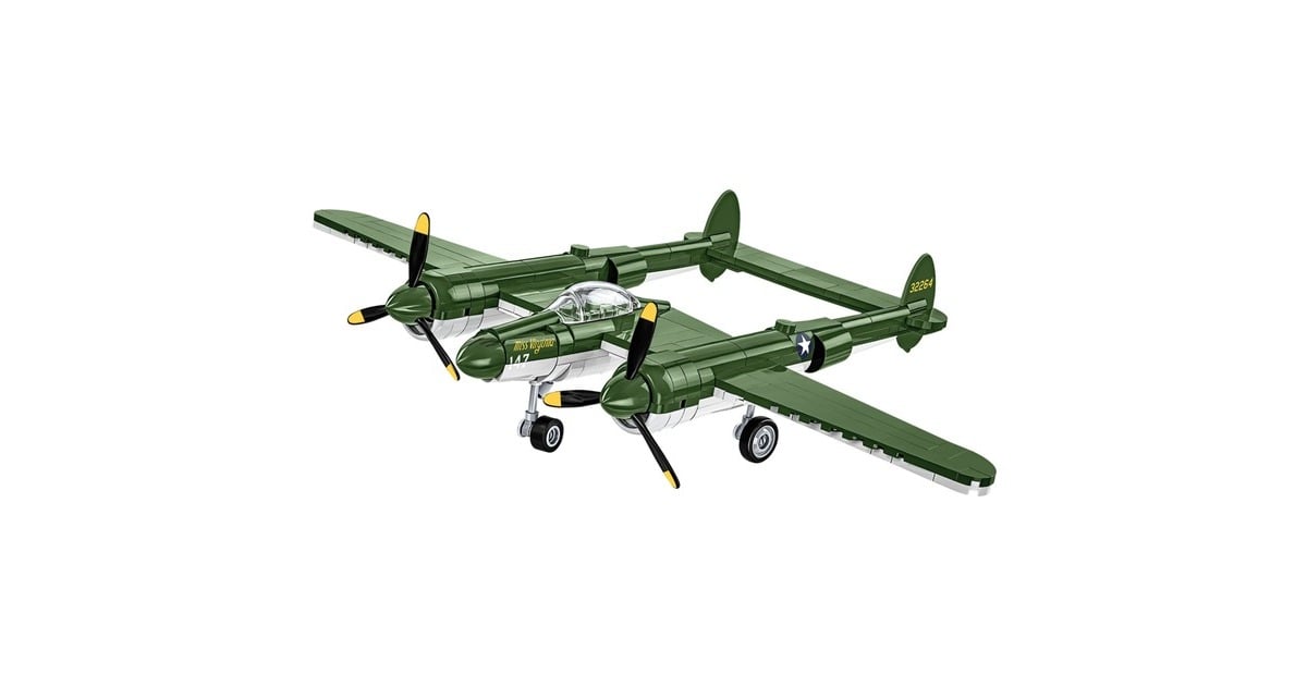COBIHistorical Collection - Lockheed P-38 Lightning Constructiespeelgoed  (Schaal 1:48)