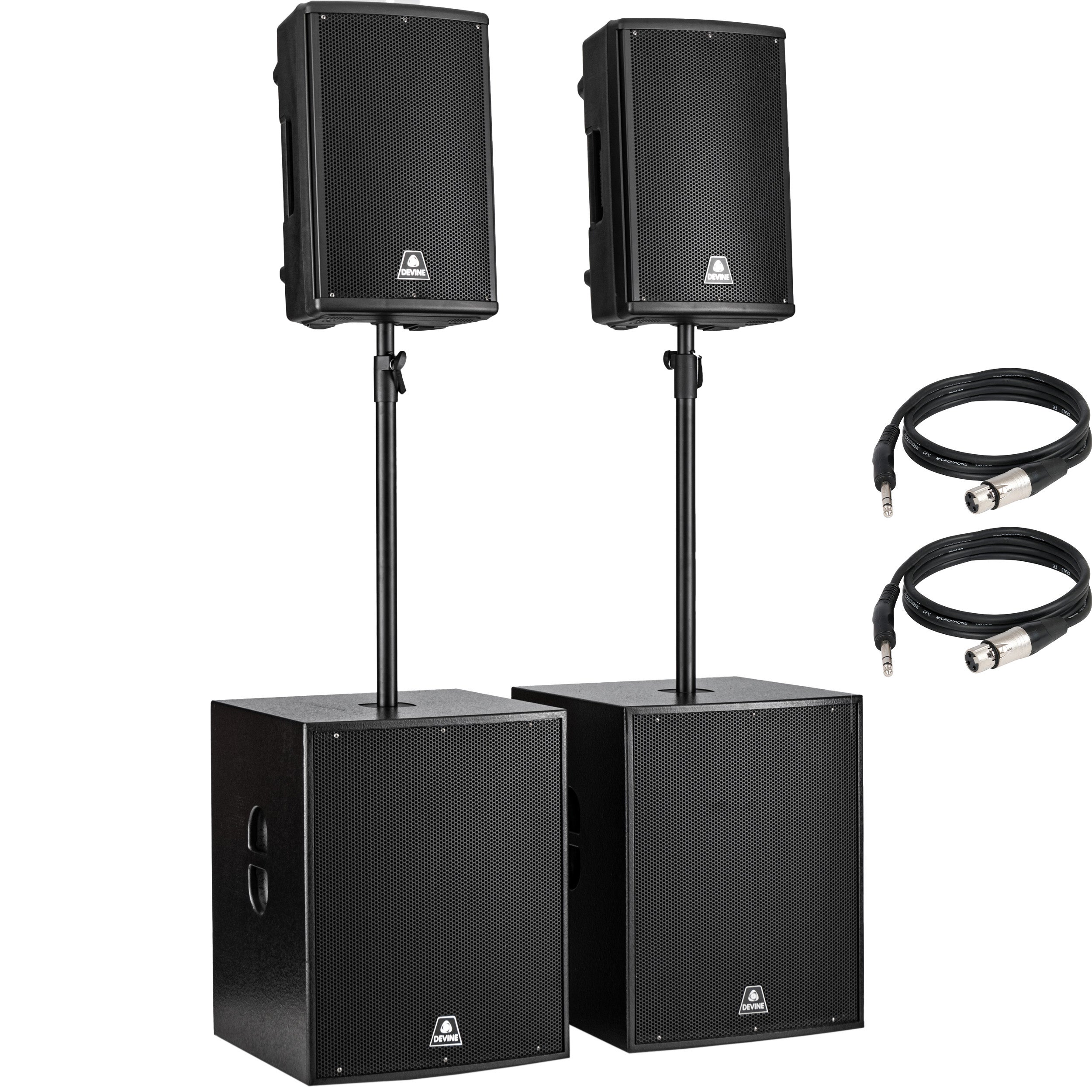 Devine Axeo 2.2 speakerset 15A + 18SA
