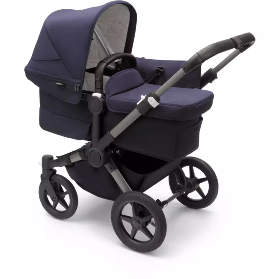 bugaboo Geschwisterwagen Donkey 5 Duo Complete GraphiteDark Navy