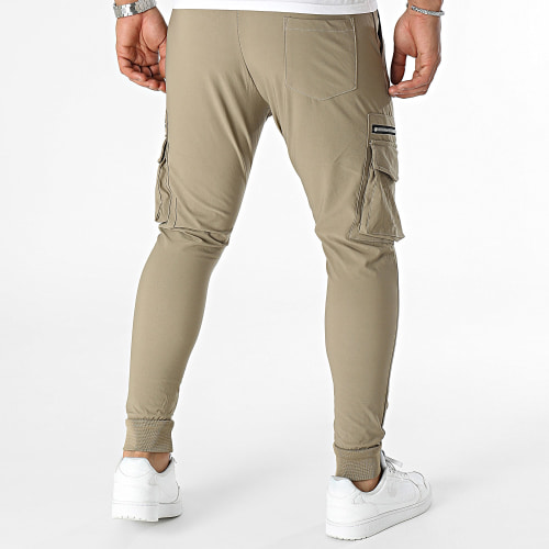 Pantalon Cargo Beige