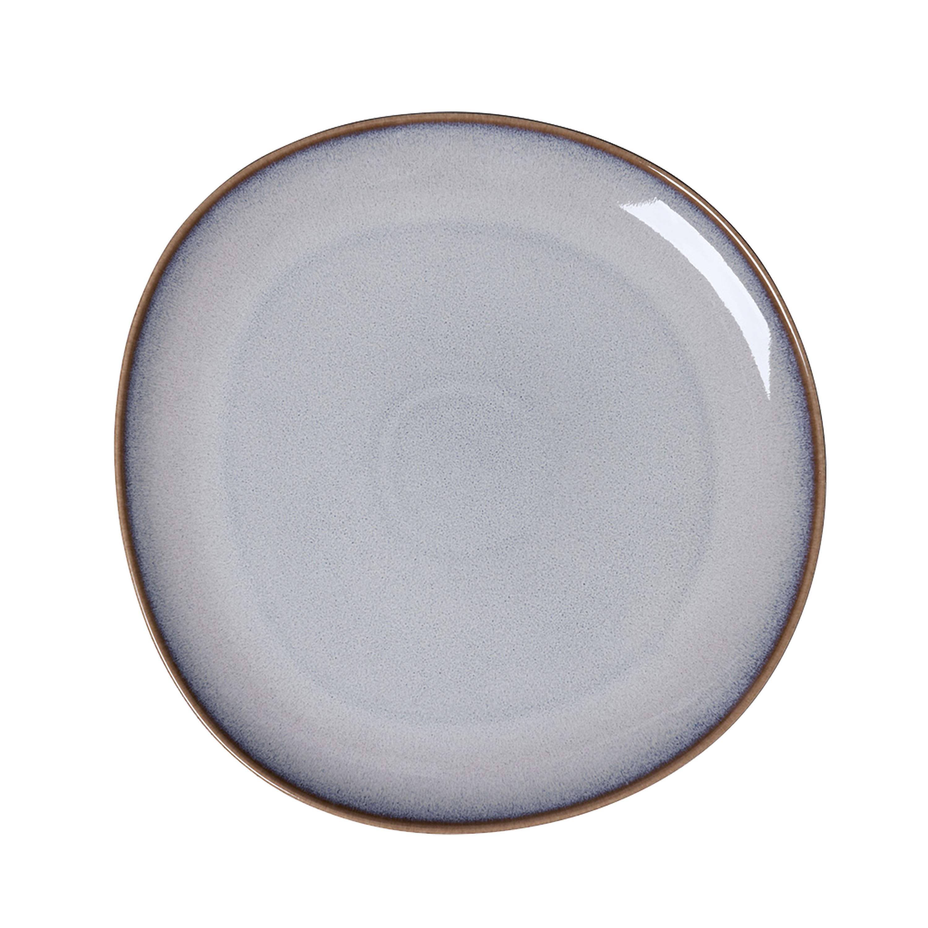 Lave Serving tray Beige, 12.6'' x 12.6'', earthenware