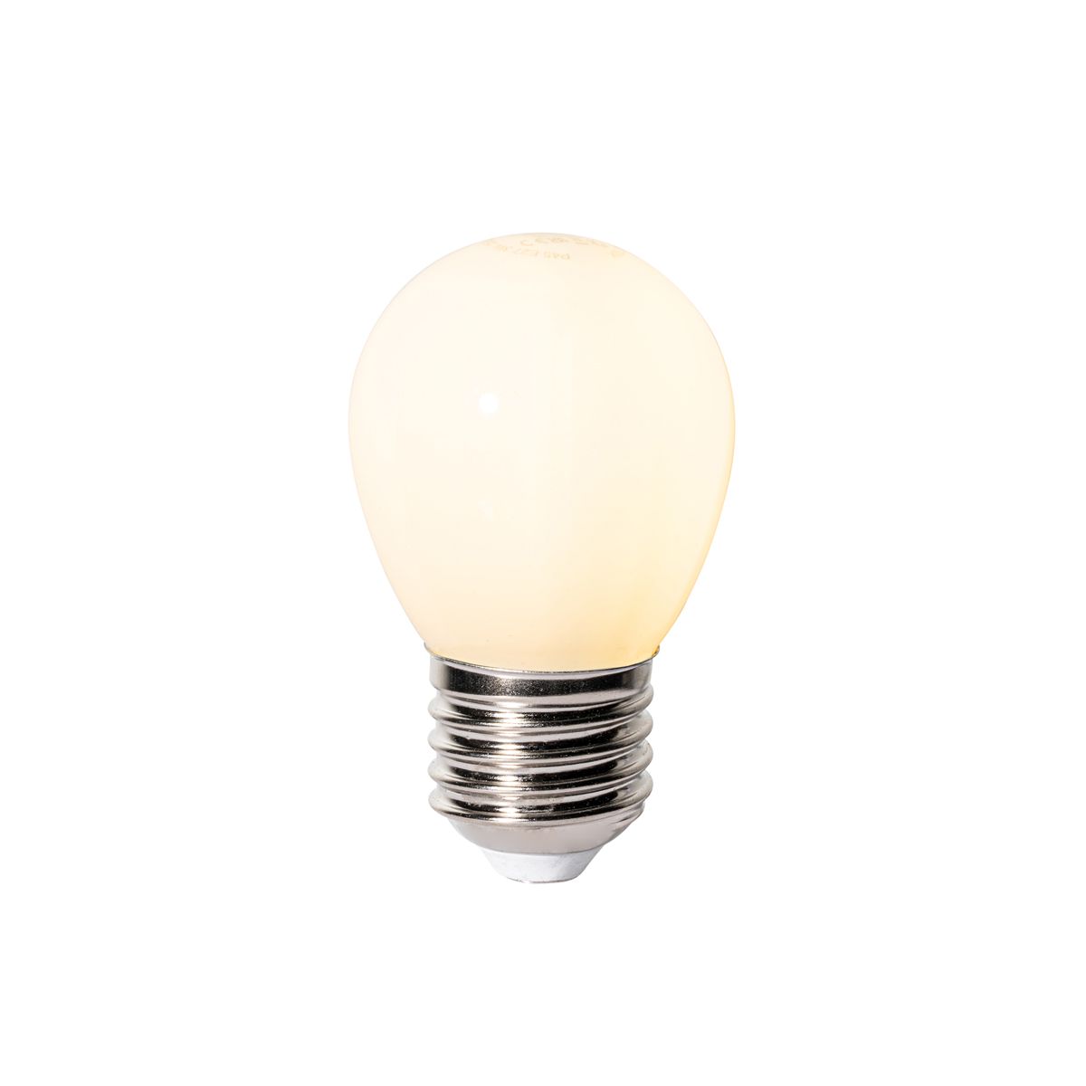 E27 dimbare LED lamp P45 opaal glas 3W 250 lm 2700K