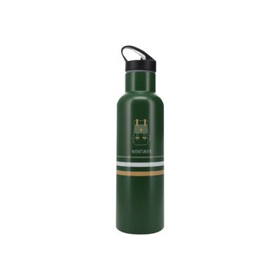 Kiub Pour lui - Gourde bouteille thermique avec bouchon sport - 590 ml - aventurier