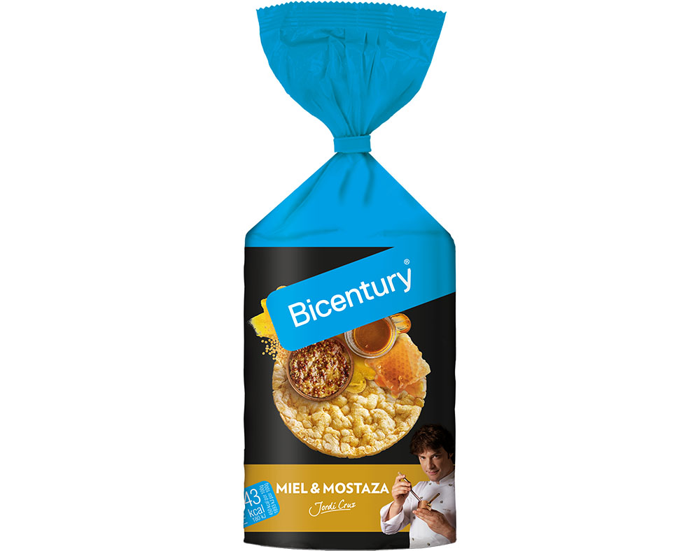 TORTITAS BICENTURY MEL E MOSTARDA 123.5G