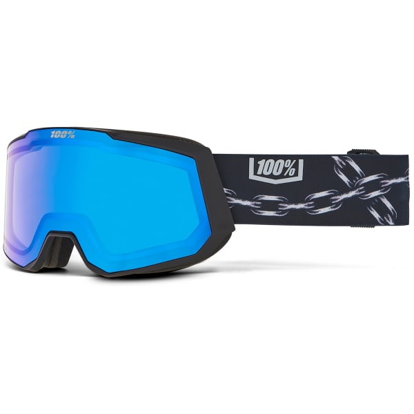 Masque de ski 100PERCENT SNOWCRAFT XL NICO PORTEOUS - MIRROR SILVER LENS