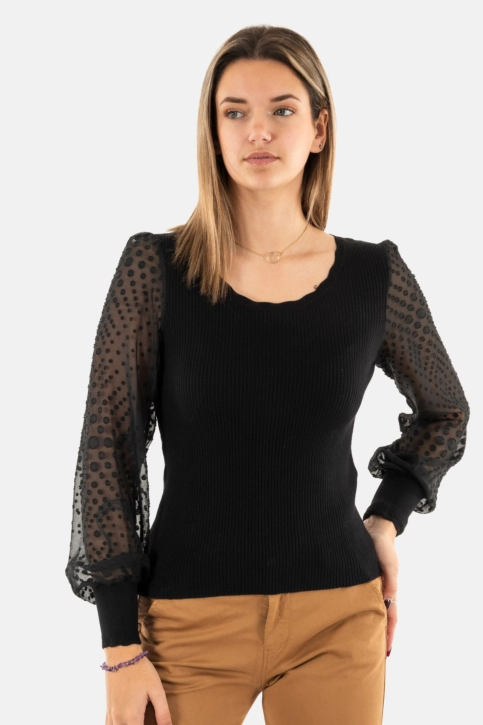 Pull hiver only julie black