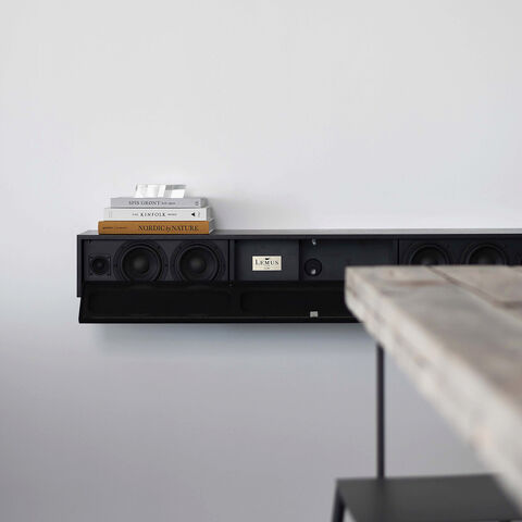 Lemus HOME Artistic – ‘plug and play’ soundbar-audiomeubel