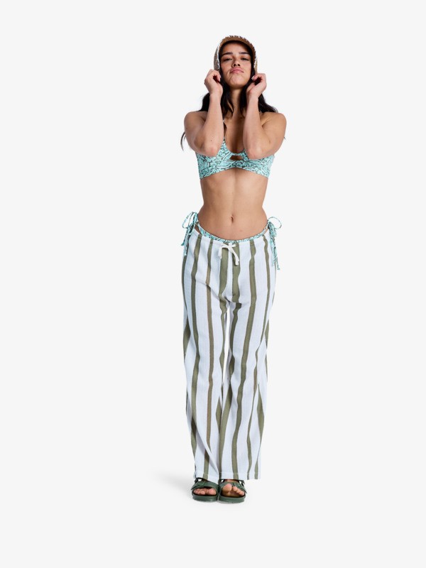 Nalu Sunset Pantalon léger Vert Femme