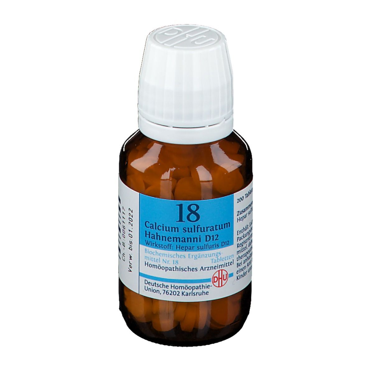DHU Biochemie 18 Calcium sulfuratum D12