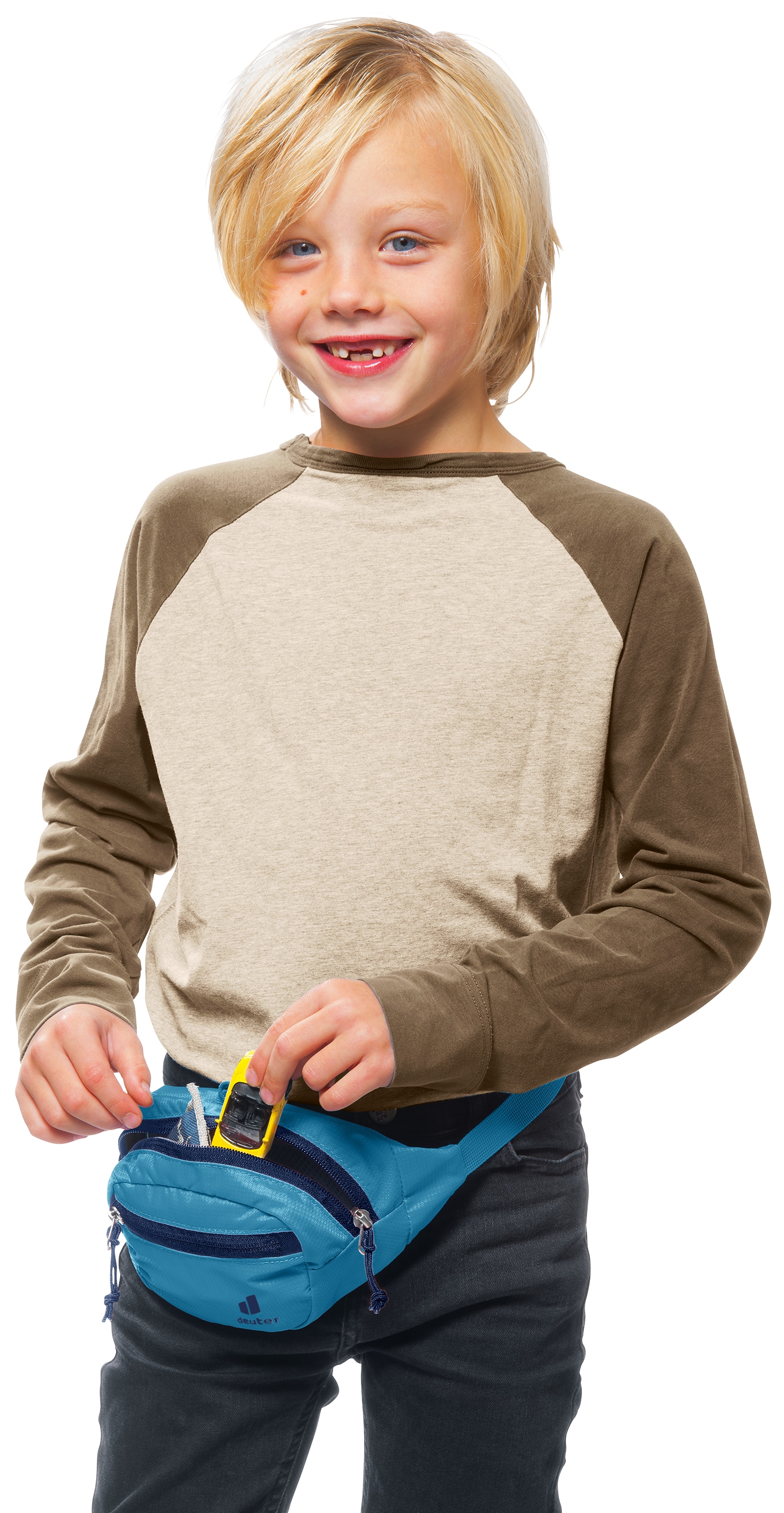 Deuter Junior Belt<br>Rumpetaske til barn!