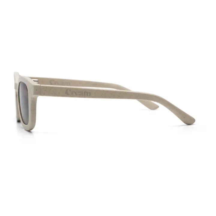 Cream Lunettes de Soleil Carré | Ecru
