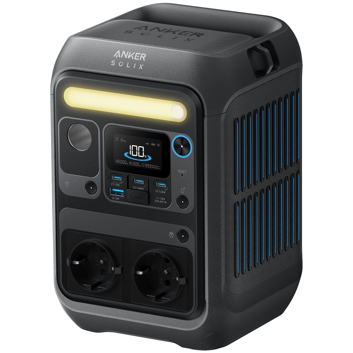 Anker Solix C300x 288 Wh bærbar strømstasjon