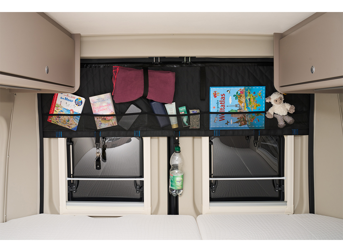 Hindermann Heck Unit Fiat Ducato 290-serie vanaf 2014 buscamper opbergvak - black