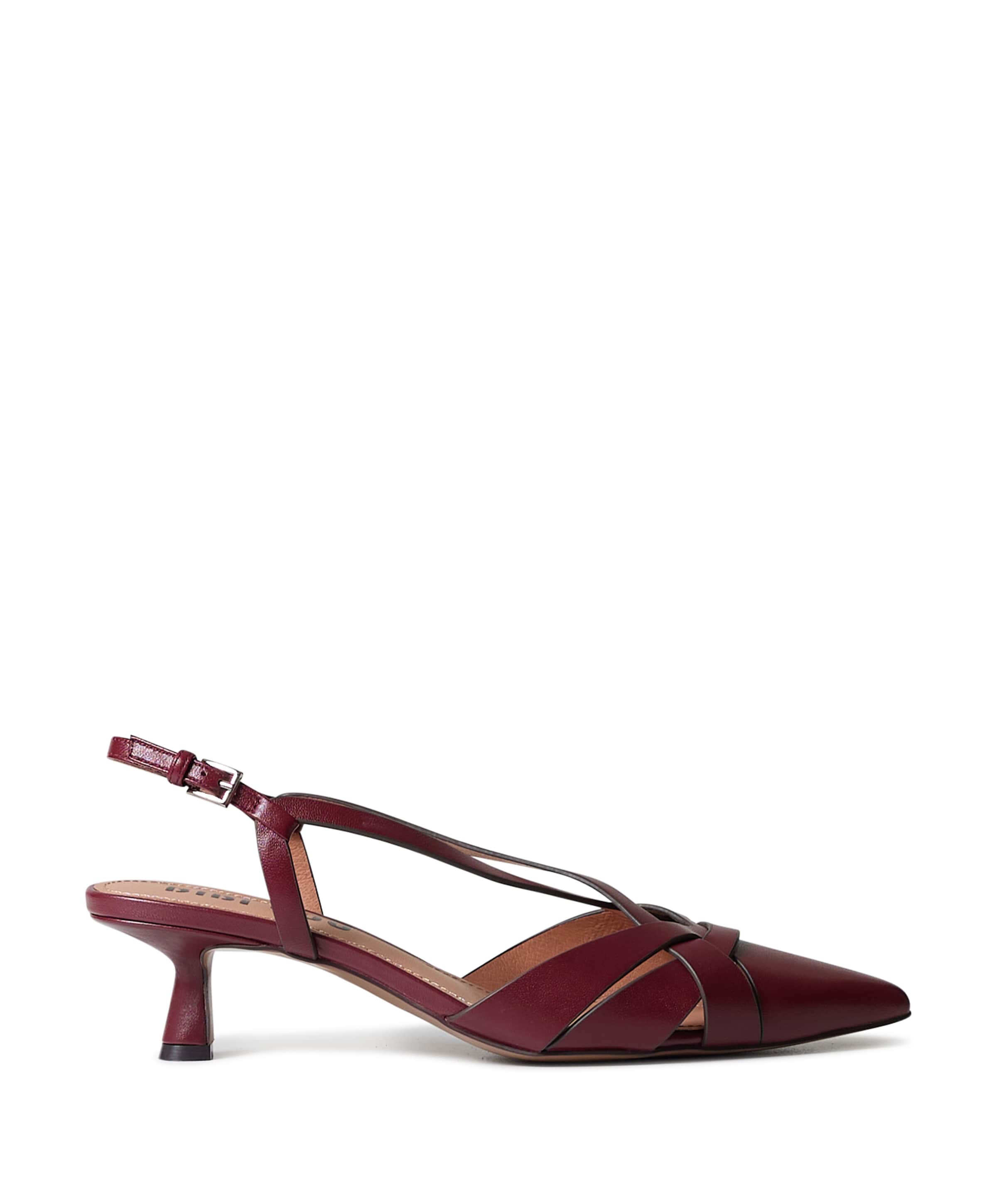 Bibi Lou dames slingbacks bordeaux