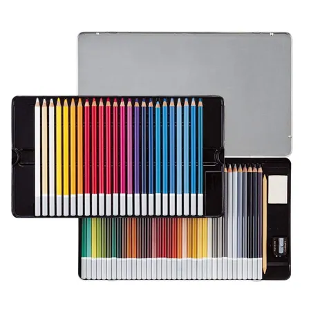 Pastellkreidestift - STABILO CarbOthello - 60er Metalletui - mit 60 verschiedenen Farben