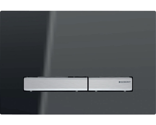GEBERIT Sigma 50 bedieningsplaat, lava glanzend / chroom mat drukknop 115.788.JK.2