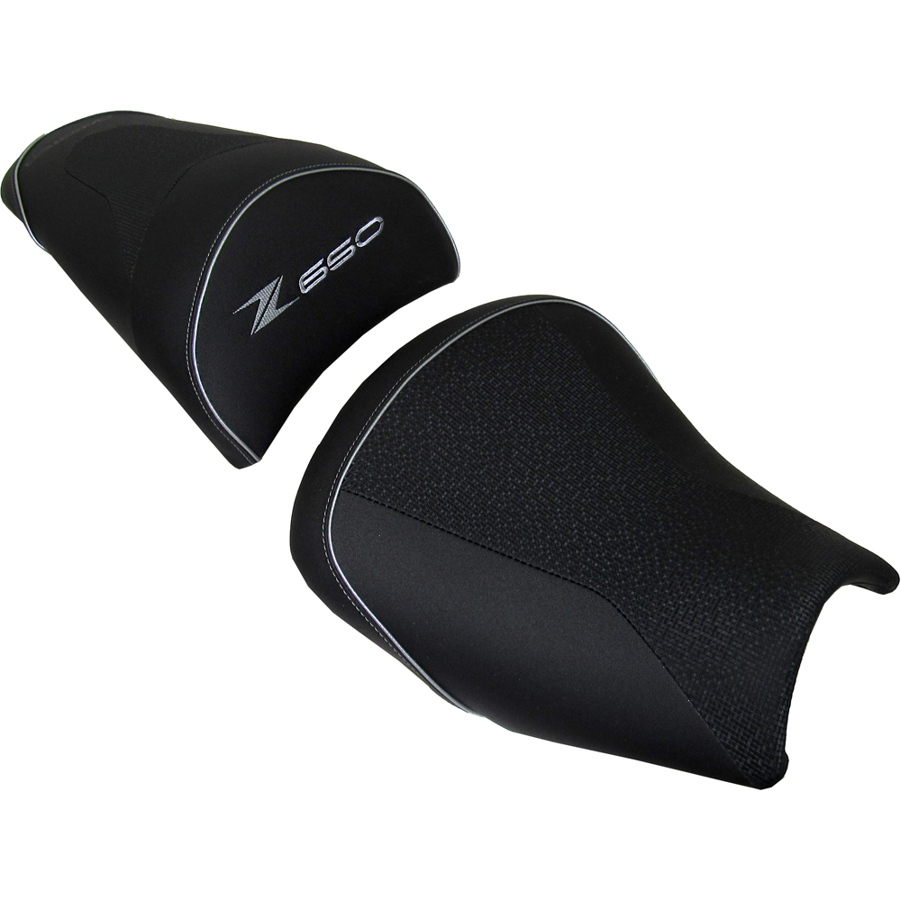 Bagster - Selle Ready Luxe Kawasaki Z650 (2020-2021) Noir / Argent