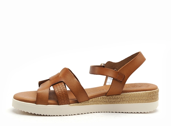 Eva frutos nu pieds plats femme 4222 marron