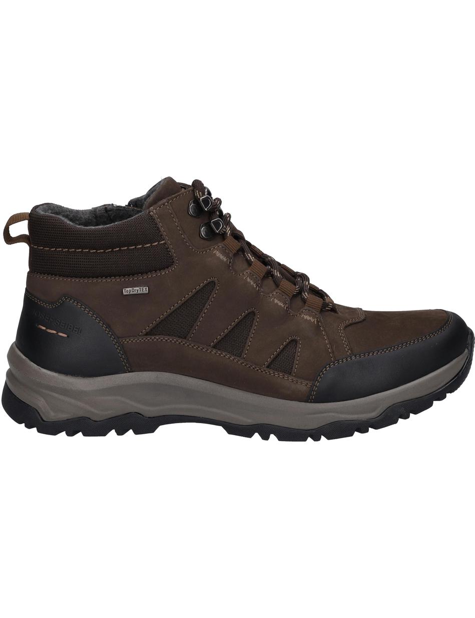 Stiefelette Leroy 51, braun-kombi
