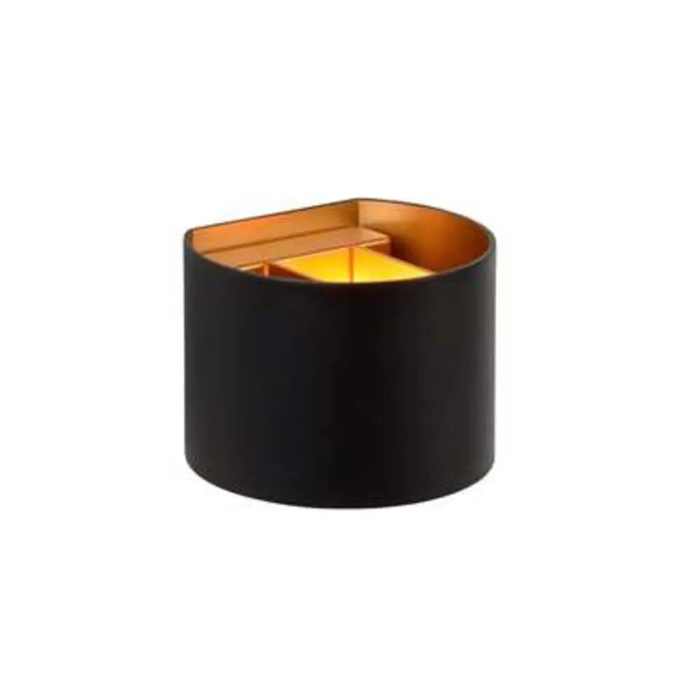 Lucide wandlamp Xio 1 LED - zwart