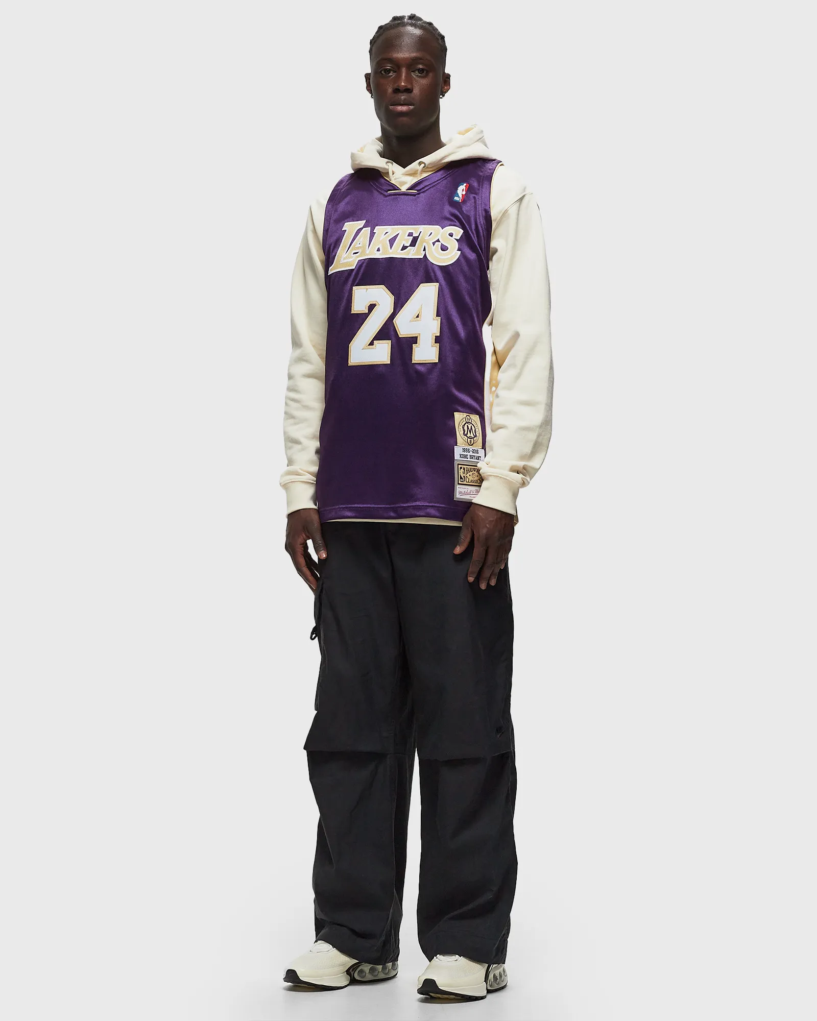 Camisa autêntica da NBA da Mitchell & Ness, Los Angeles Lakers, Hall da Fama, 1996-2016, Kobe Bryant, nº 24