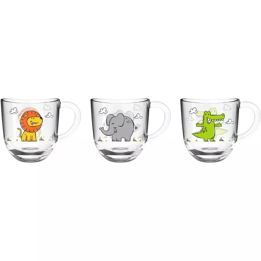 Leonardo Kindertassen Bambini 280 ml 3er Set bunt
