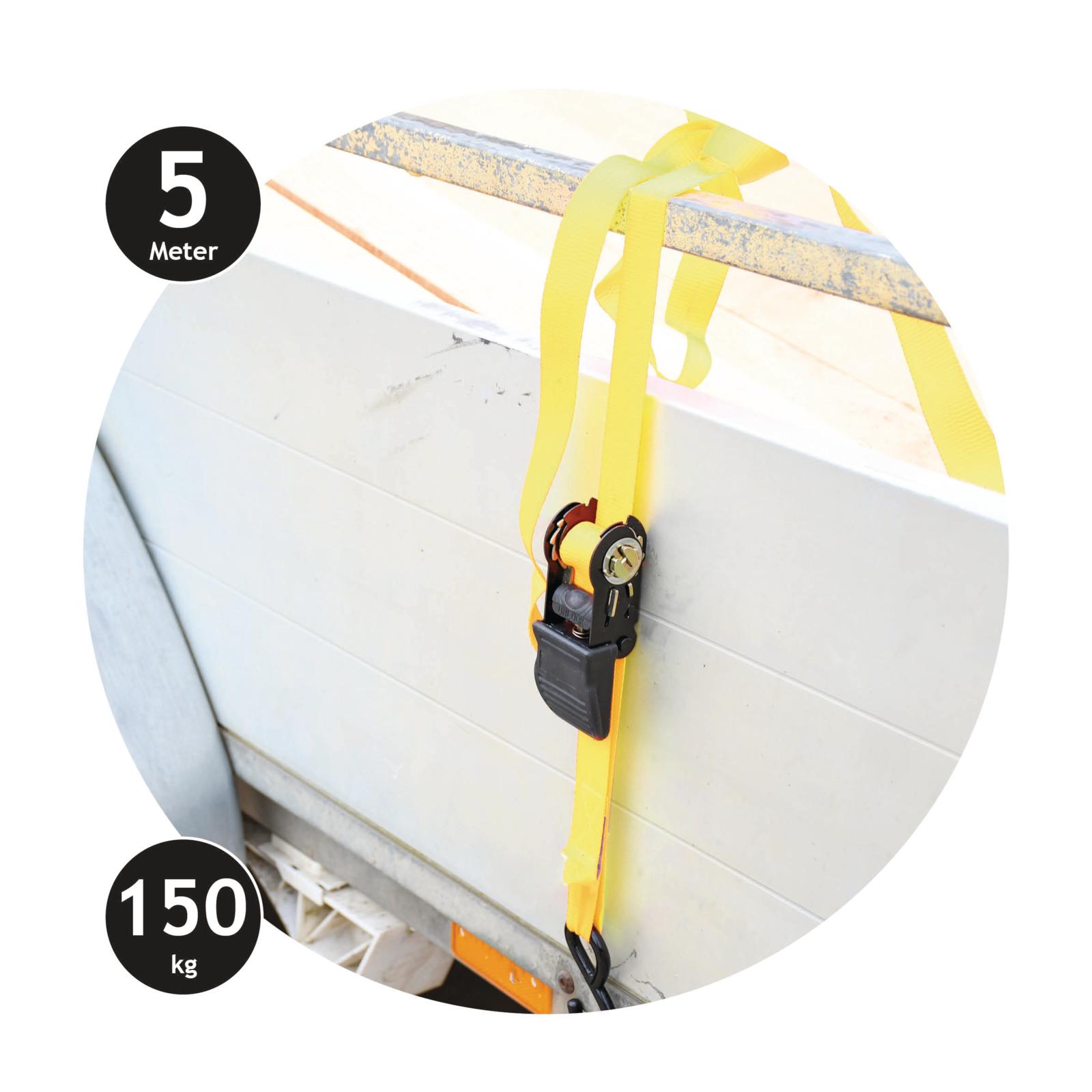 Spanngurt mit Ratsche 2er Set 150 kg