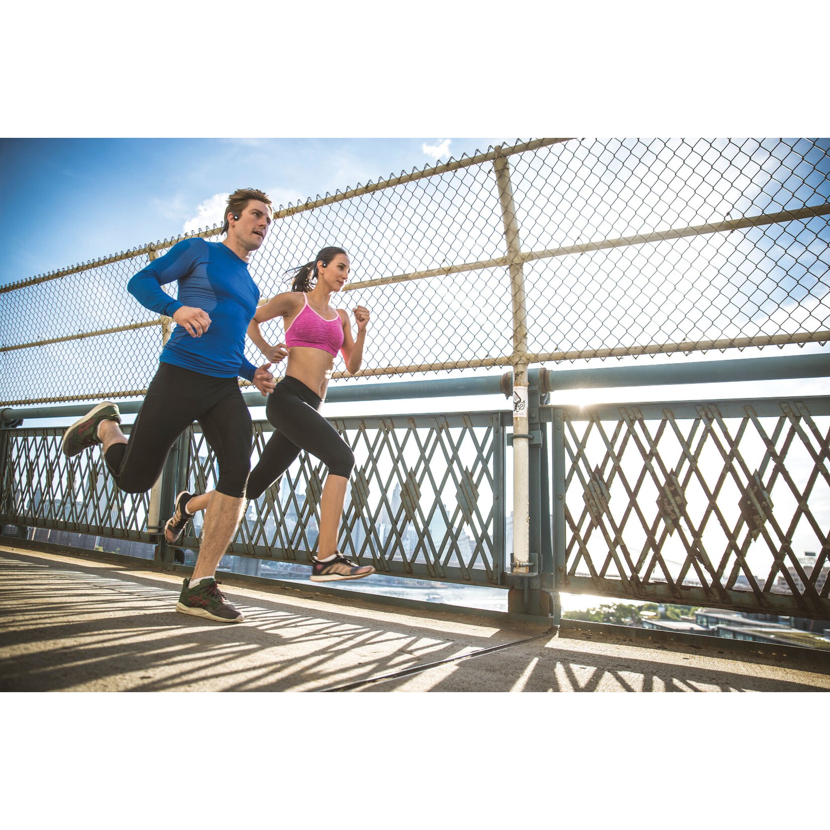Lenco HBC-200GY Bone Conduction Bluetooth Headphone