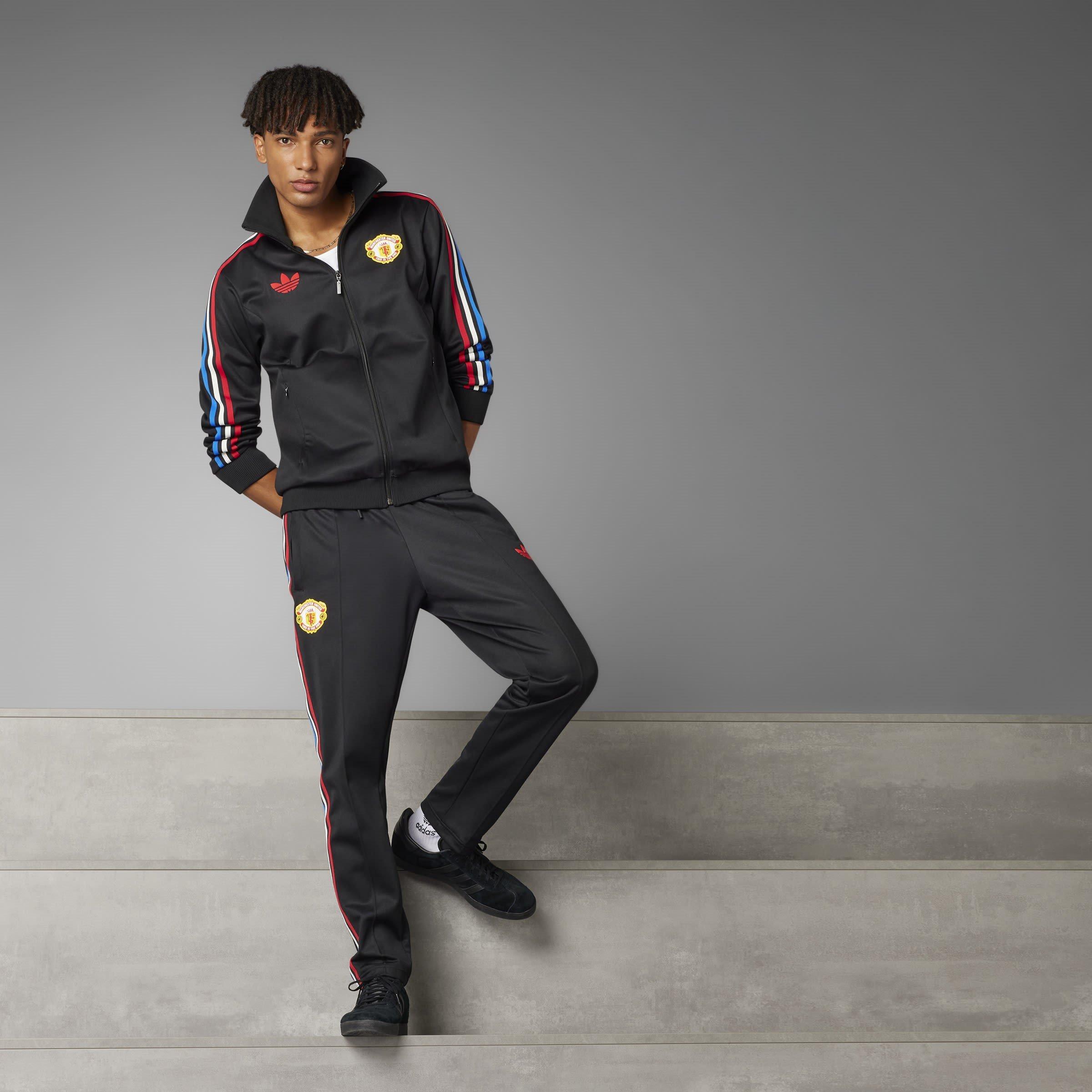 adidas Manchester United Stone Roses Original Tracksuit Bottom Mens