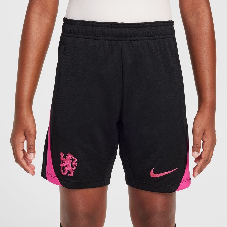 Chelsea Short d'Entraînement Dri-FIT Strike 3ème - Noir/Rose Enfant