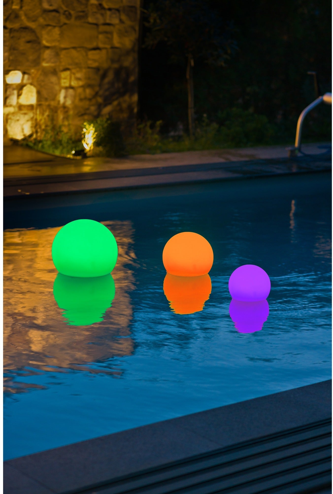 Ubbink vijververlichting Solar Float gekleurd D 30 H 27 cm