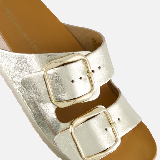 Tamaris Sandalen goud Leer