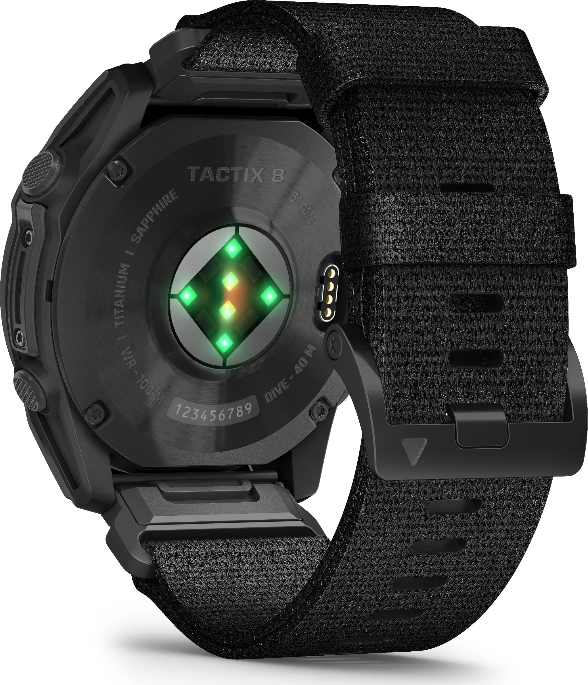 Garmin Tactix 8 Standard, Amoled 51mm, Emea Black