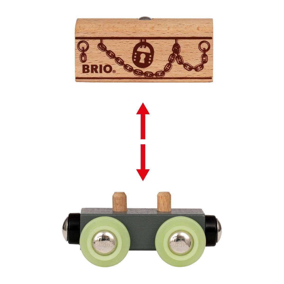 BRIO Spiel Geisterzug Glow in the Dark