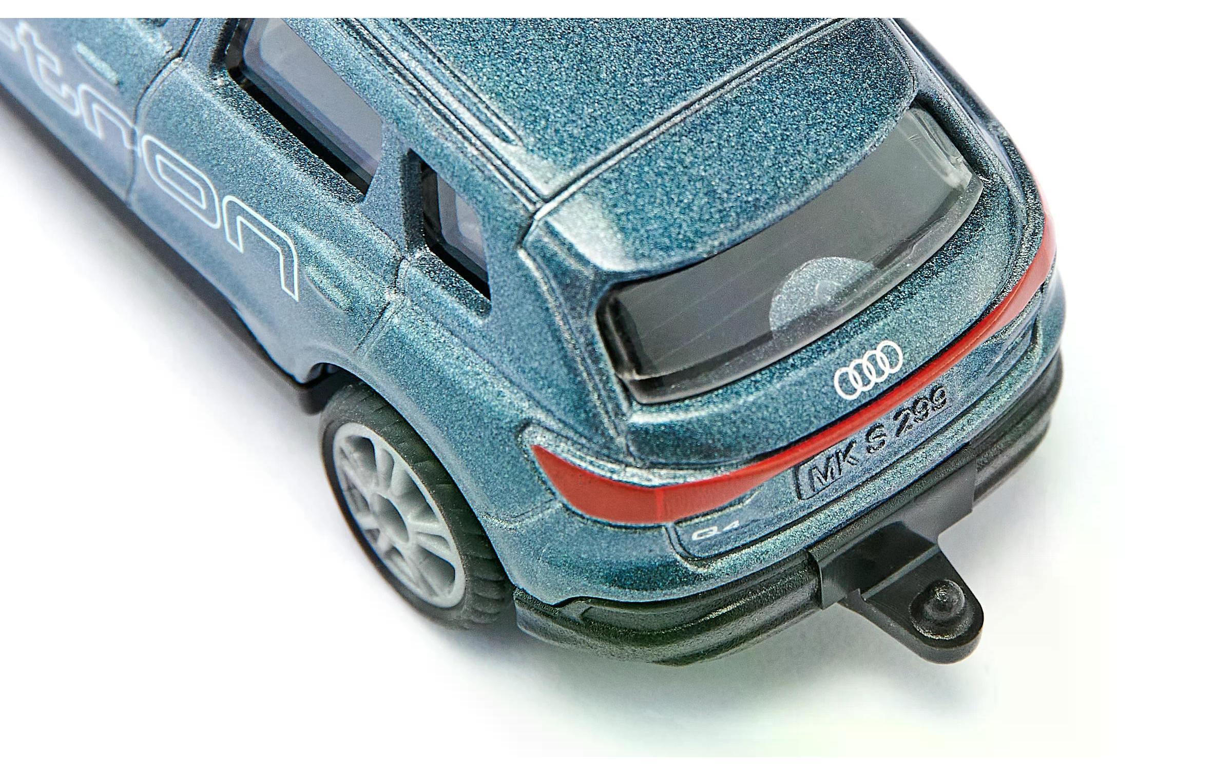 Audi Q4 e-tron BlauSiku Super Audi Q4 e-tron Modellauto