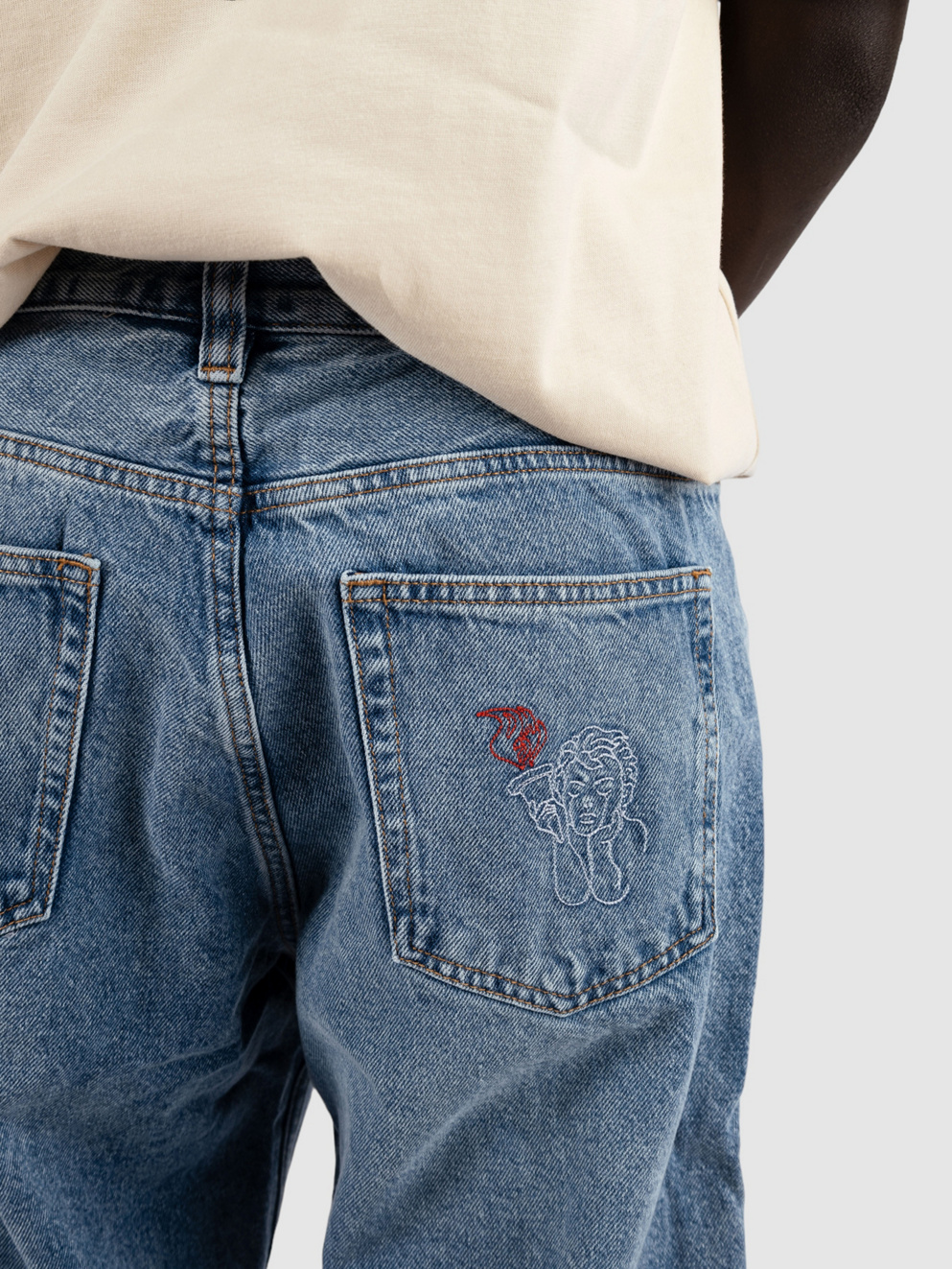 Beyond Medals Loose Jeans blue
