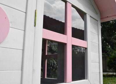 Woodlii Lekestue, Hvit/Rosa