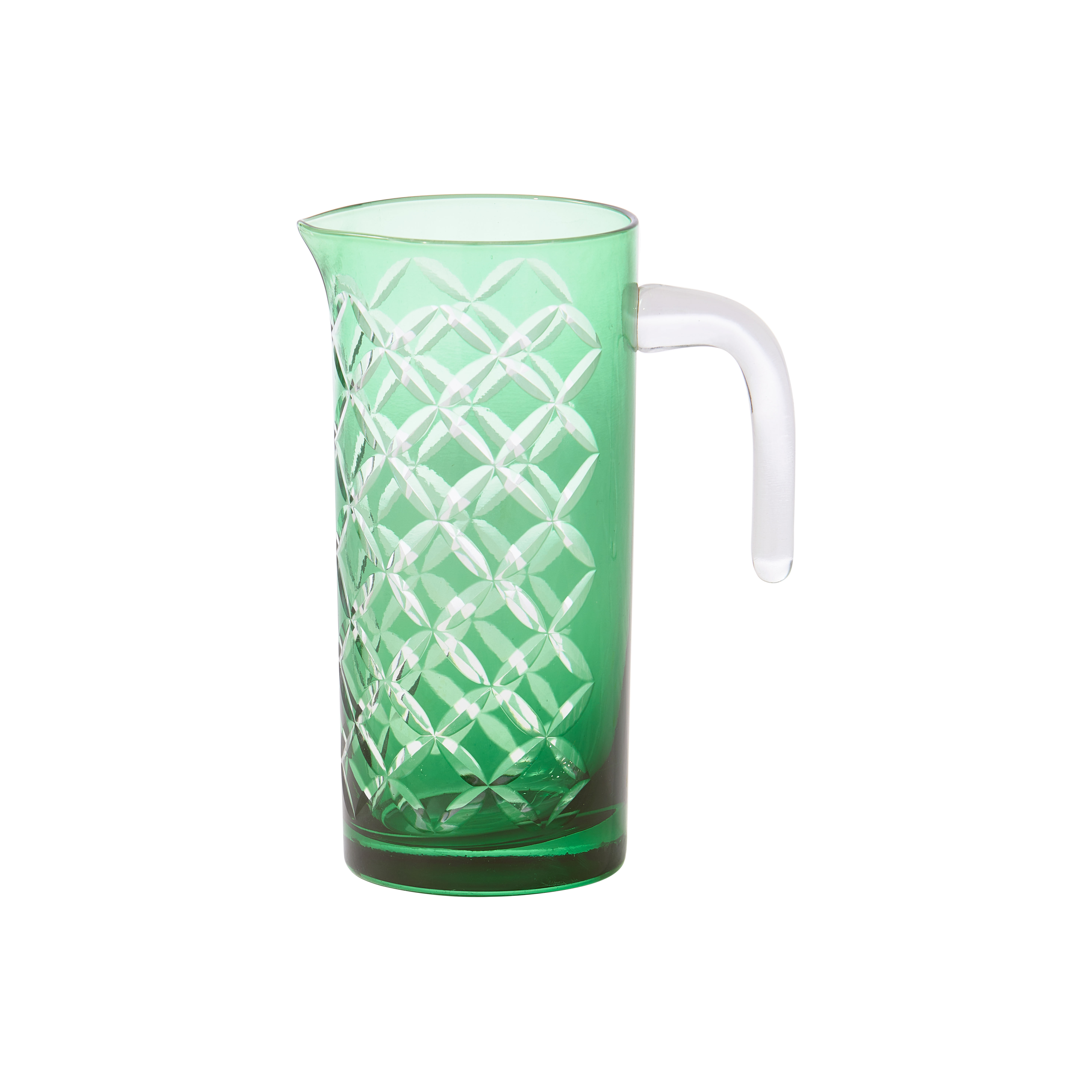 PEONY - Carafe verre | Vert