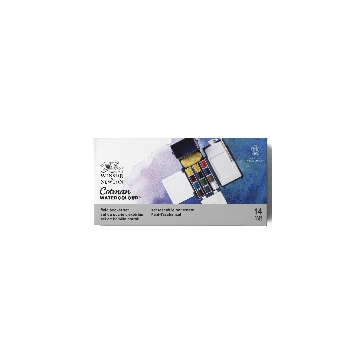 Cotman Water Color Field box 12x1/2 pans