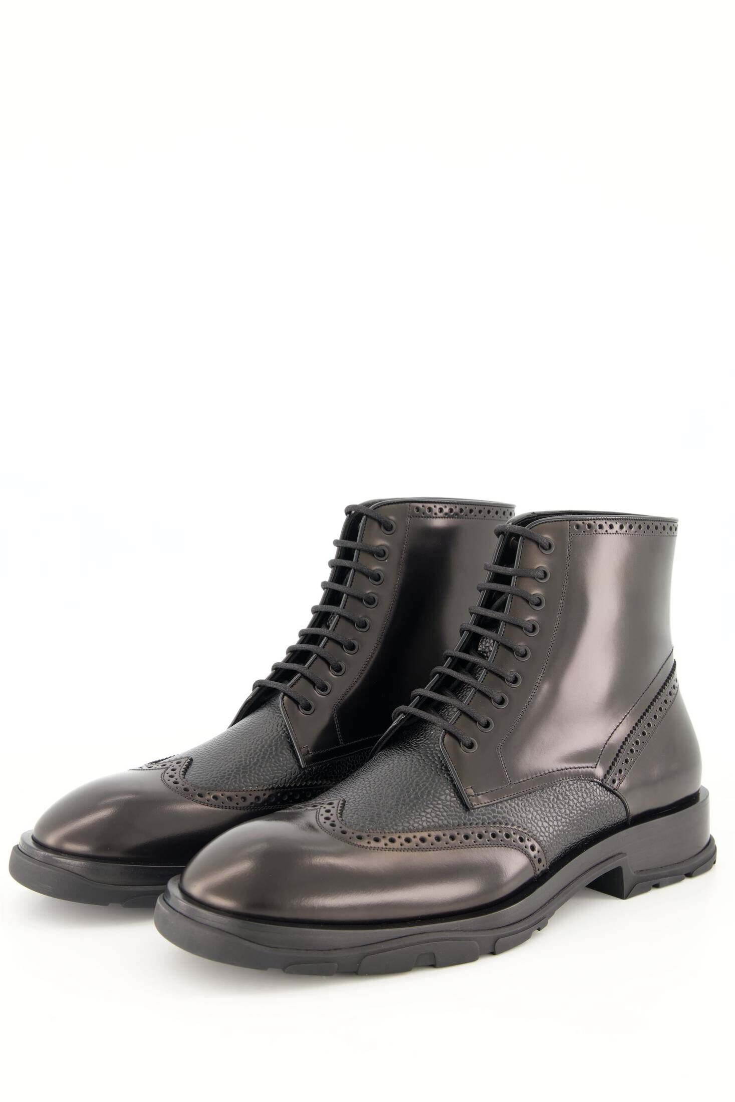 Alexander McQueen| Herren Stiefeletten SLIM-TREAD LACE-UP BOOTS