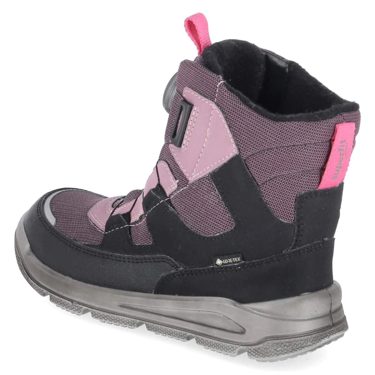 SuperfitSnowboots MARS - LILA/SCHWARZ