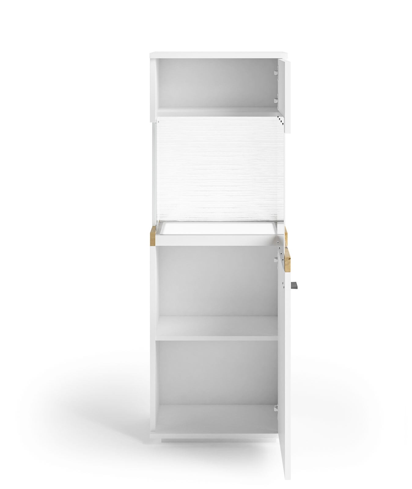 Vitrine LANCASTER II 50 x 146 cm Eiche Artisan