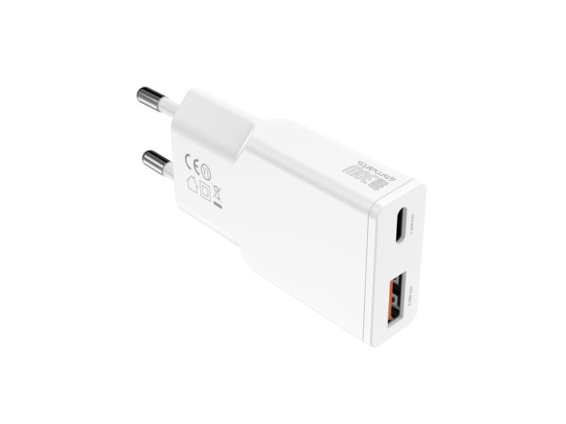 4smarts USB-Wandladegerät PDPlug Slim Duos 30 W Kompakter USB-C-Ladeadapter mit GaN-Technologie