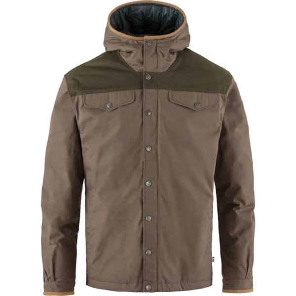 Veste FJALLRAVEN GREENLAND NO. 1 DOWN JACKET M SUEDE BROWN-DARK OLIVE