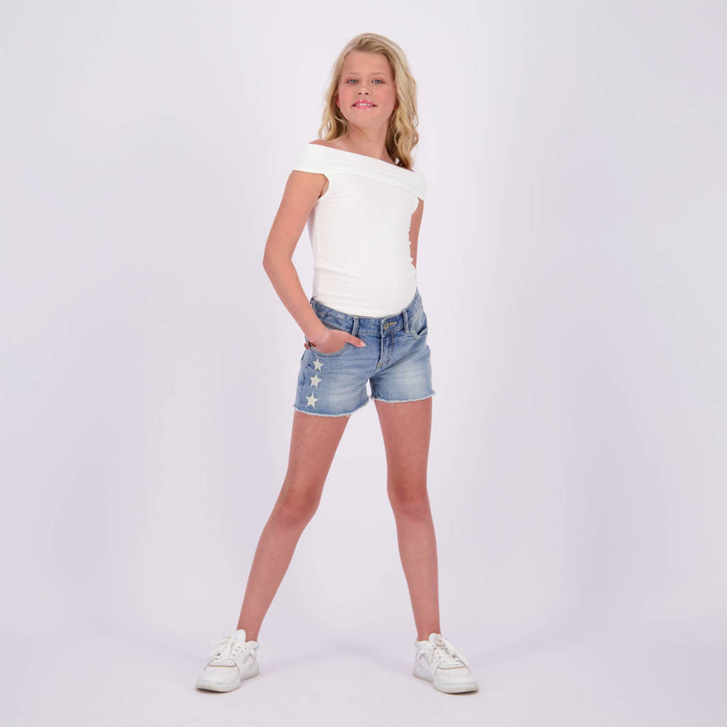 Vingino off shoulder top wit