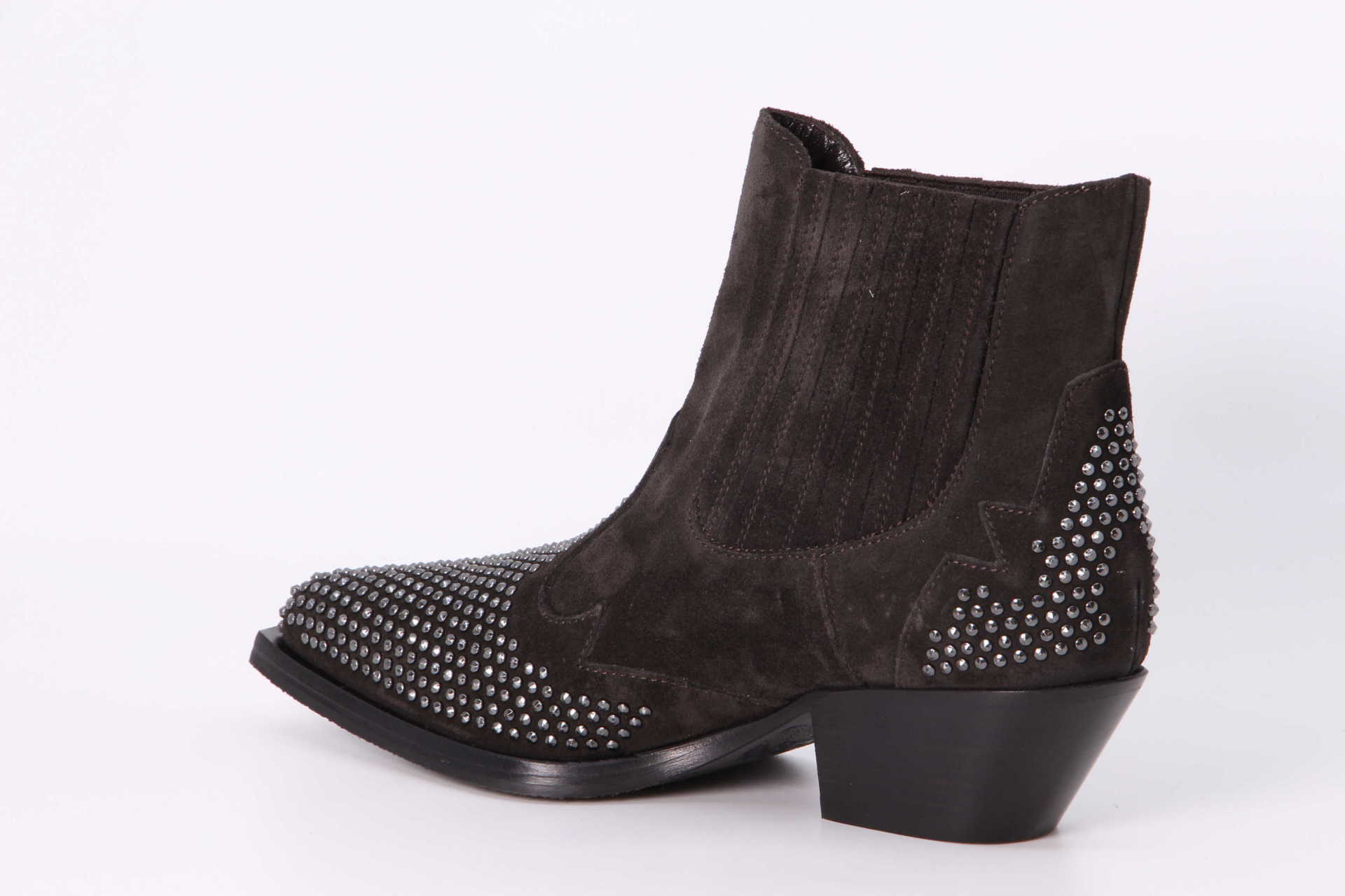 Laura Bellariva Western Stiefelette testa di moro