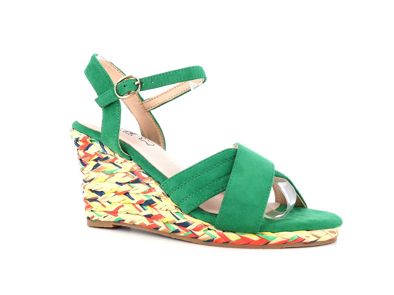 Elue par nous-NECHANCRE Nubuck Vert