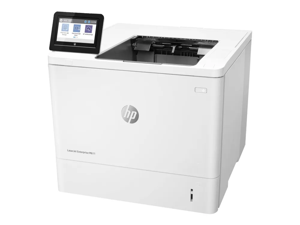 HP LaserJet Enterprise M611dn - Printer - S/H - Duplex - laser - A4/Legal - 1200 x 1200 dpi - op til 61 spm - kapacitet: 650 ark - USB 2.0, Gigabit LAN, USB 2.0 vært