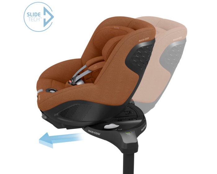 Mica 360 Pro 0 - 4 Y  40 - 105 cm  0 - 18 kg    Innovative SlideTech®™ Technologie |    Mehrere Sitz- und Liegepositionen |    Easy-In Gurtsystem |    G-CELL Seitenaufprallschutz |    360°-Drehung mit nur einer Hand  |